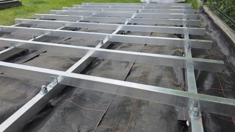 System konstrukcyjny DECKLINE - legary aluminiowe i akcesoria