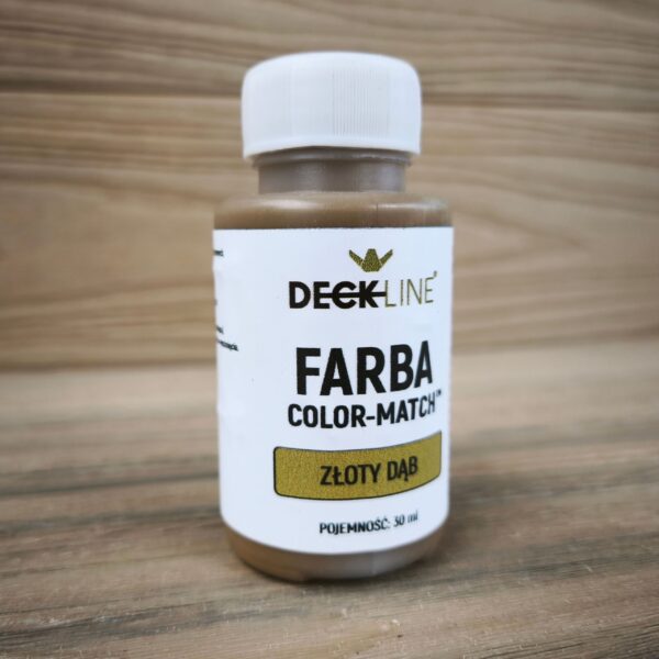 Farba COLOR-MATCH Złoty dąb z pędzelkiem 25ml - obrazek 3