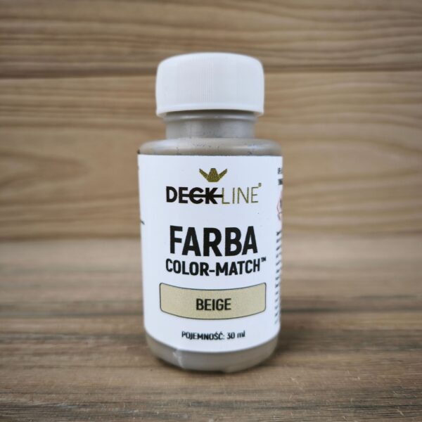 Farba COLOR-MATCH Beige z pędzelkiem 25ml - obrazek 2