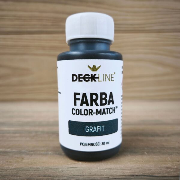 Farba COLOR-MATCH Grafit z pędzelkiem 25ml - obrazek 2