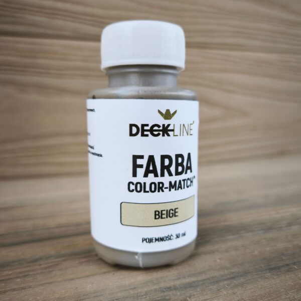 Farba COLOR-MATCH Beige z pędzelkiem 25ml - obrazek 3