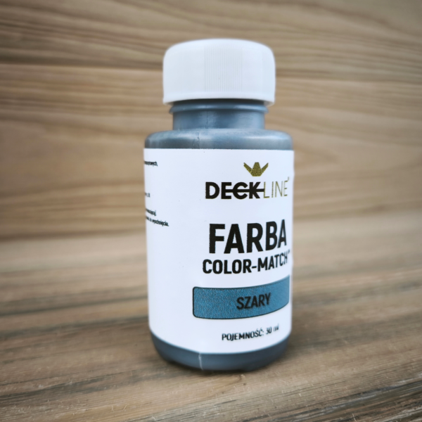 Farba COLOR-MATCH Szary z pędzelkiem 25ml - obrazek 3