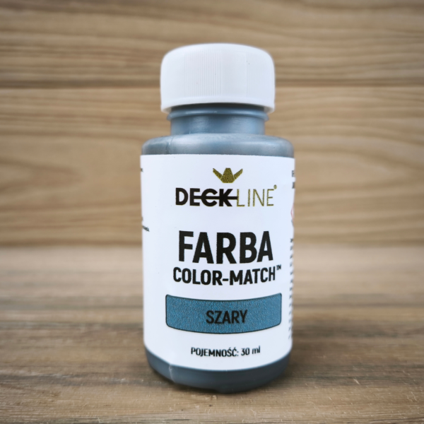Farba COLOR-MATCH Szary z pędzelkiem 25ml - obrazek 2