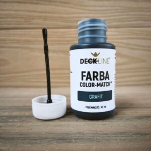Farba COLOR-MATCH Grafit z pędzelkiem 25ml