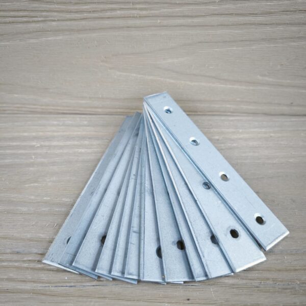 Łącznik płaski 100x20x2mm ocynk biały do LAL4020 - obrazek 3