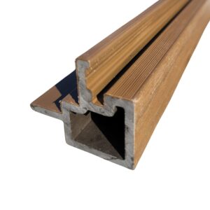 Listwa wykończeniowa narożna lamele 3D DUAL-SYSTEM Rustykalny 3mb