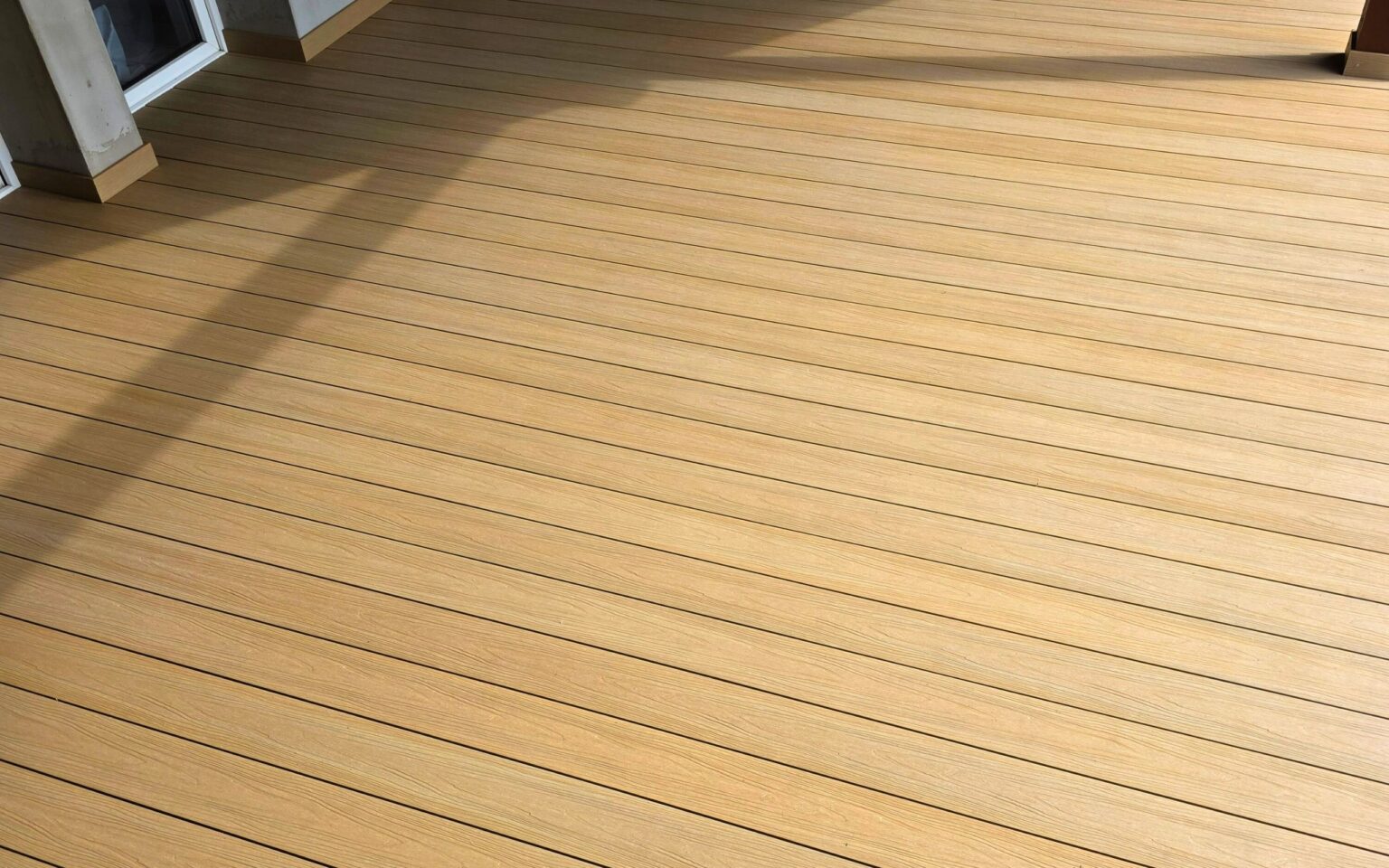 Realizacja tarasu z deski kompozytowej Nexo Beige | Cieszyn